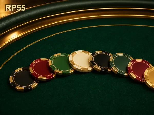 Tampilan meja poker online